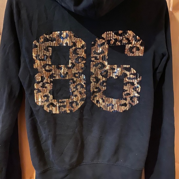 2000’s/Y2K PINK Victoria’s Secret Zip Up Hoodie - Picture 2 of 3